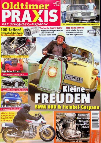 Deckblatt Oldtimer Praxis (04/2014)
